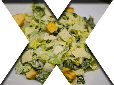 Fresh and flavorful salads – Try our Caesar Salad and more Classic Caesar salad with crisp romaine, creamy dressing, and parmesan cheese