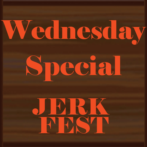 Join us for Wednesday Night Jerked Fest – Discounted jerked dishes all night long! Wednesday Night Jerked Fest at Xaymaca – Enjoy discounts on all jerked items